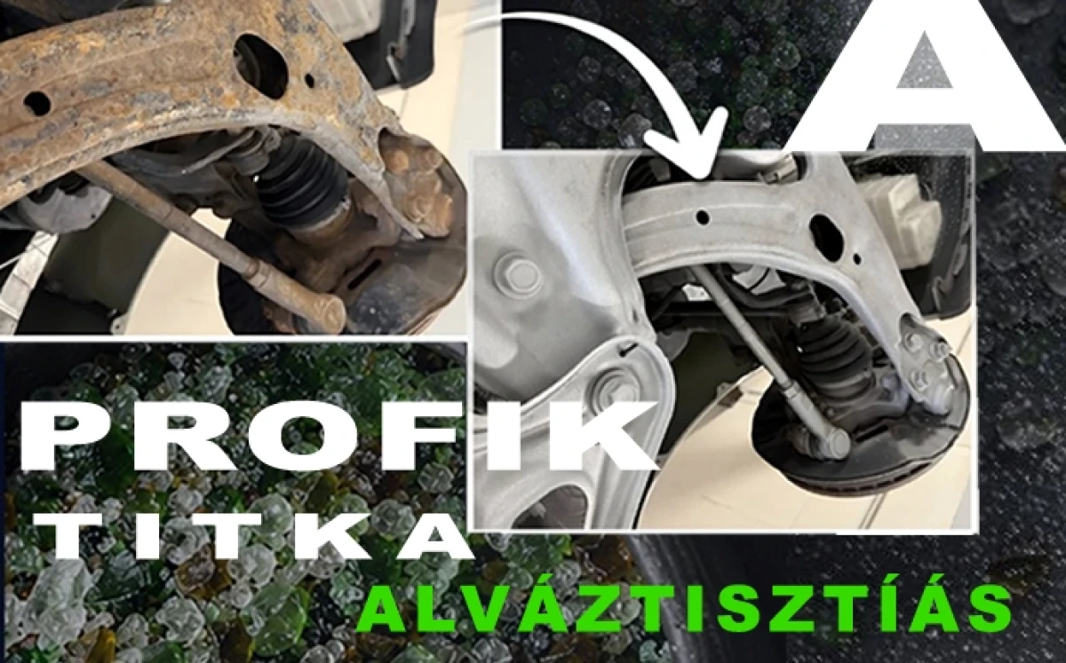 A profik titka alváztisztítás