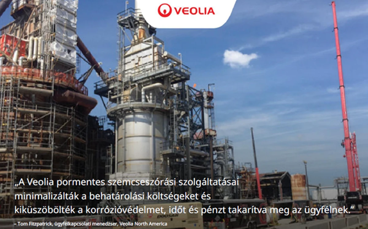 Veolia vagy MOL a közös benük a nagy felelőség, a robbanásveszélyes helyszínen végzet felülettisztítás során