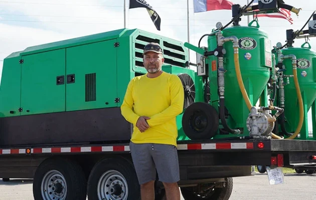 Dustless Blasting - Lízing – vásárolj PÉNZ nélkül